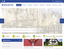 Tablet Screenshot of eclectia.com.tr